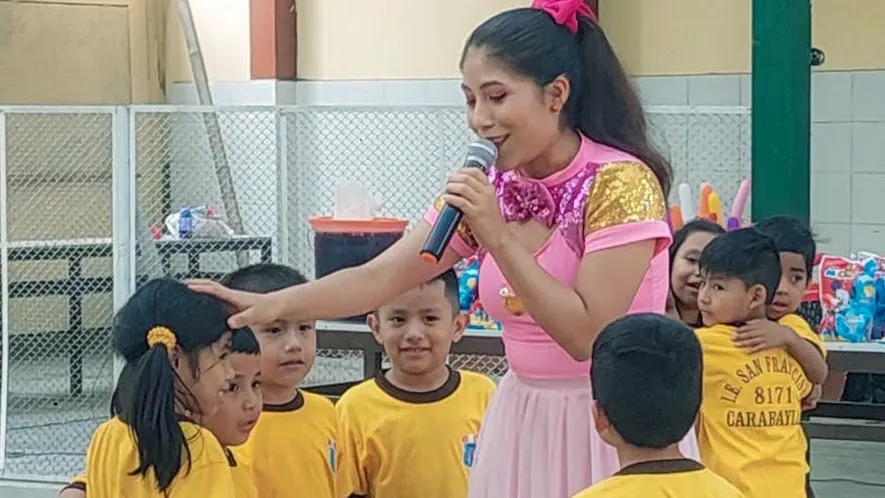 Sembrando fe en cada show infantil