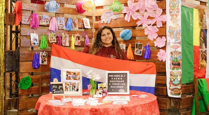 Representando a los misioneros