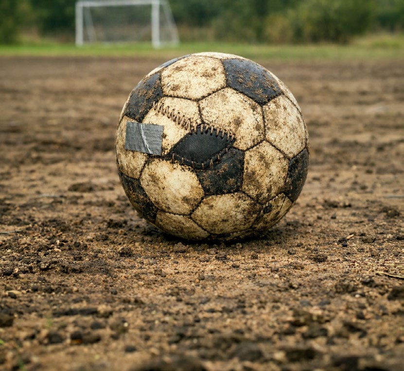 Una pelota reparada, un sueño compartido